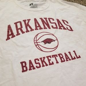Rusell Arkansas Basketball Tshirt